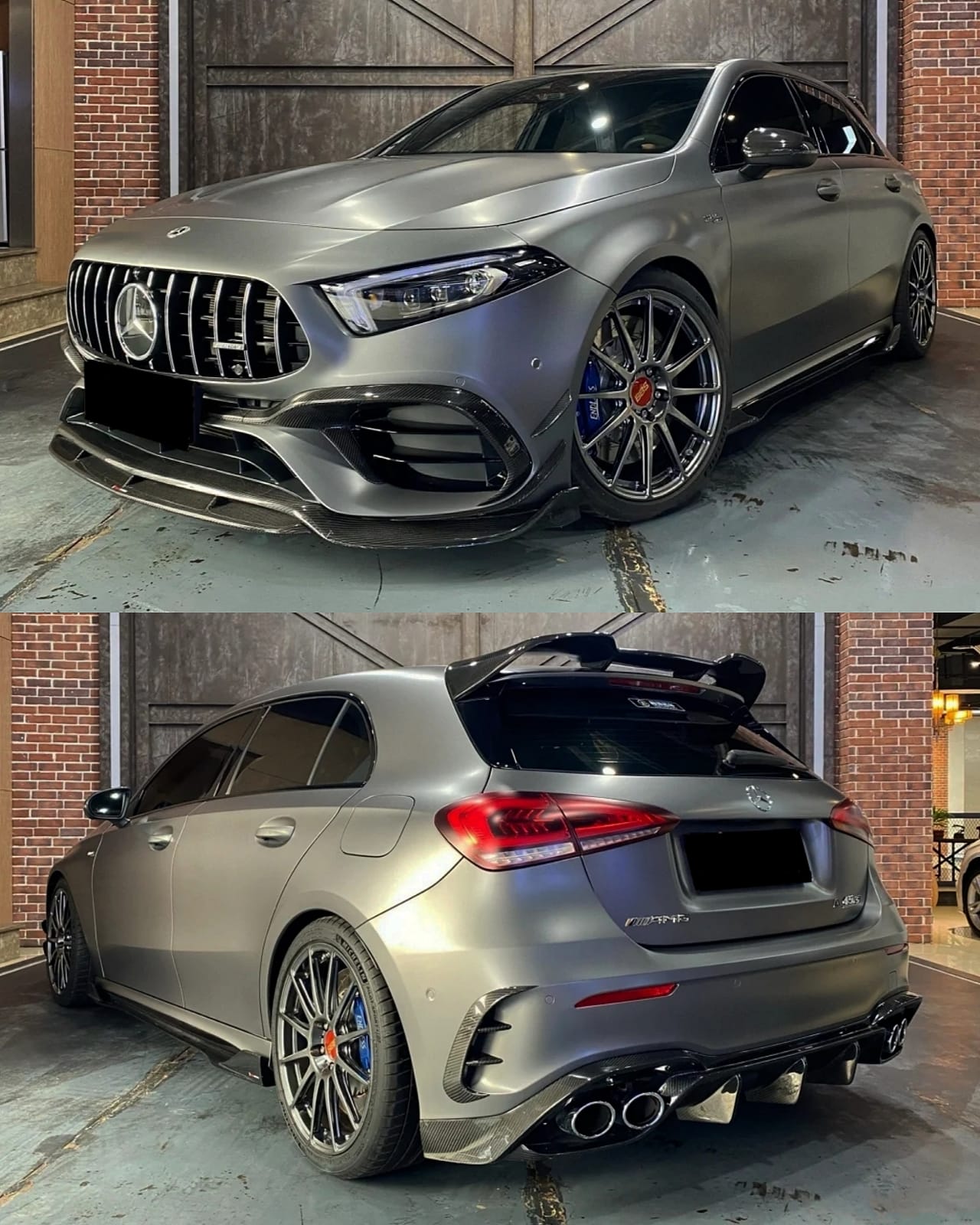 Rear Bumper Kit | MERCEDES BENZ A-CLASS AMG A 35 2021 Rear Bumper Kit | MERCEDES BENZ A-CLASS AMG A 35 2021