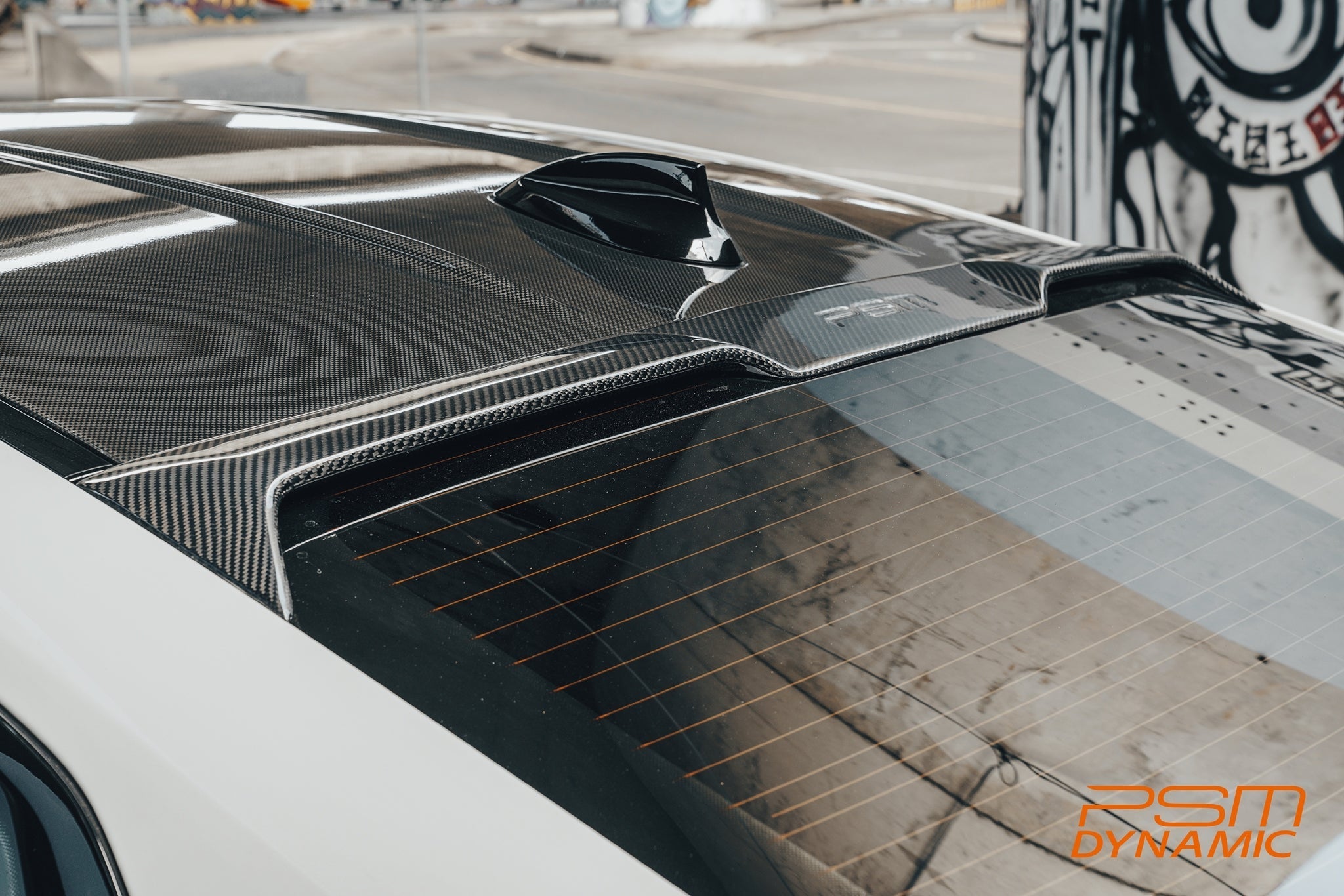 FUTURE DESIGN PSM BMW M4 G82 DRY CARBON FIBRE ROOF SPOILER