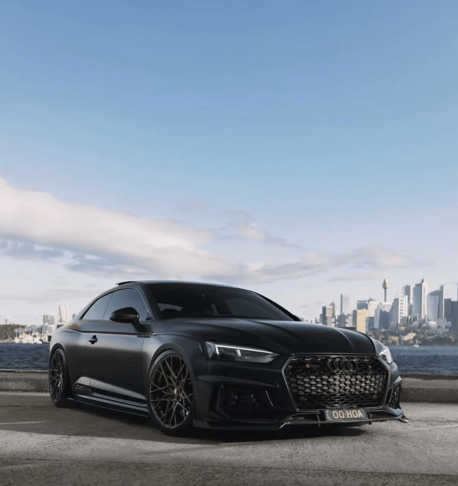 KARBEL - AUDI RS5 B9 CARBON FIBER FRONT LIP - Aero Carbon UK