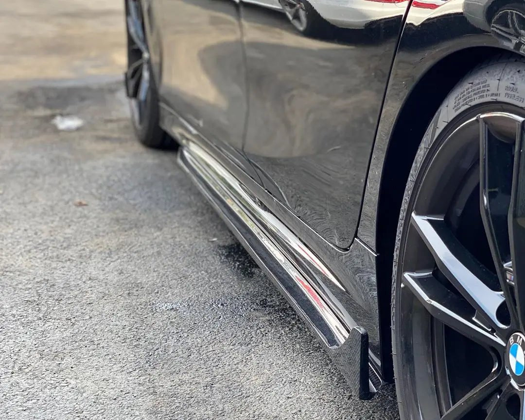 Gloss Black MP Style Side Skirts For BMW 3 Series G20/G21 | CT Carbon