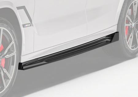 PAKTECHZ BMW X6 G06 dry carbon fibre side skirts