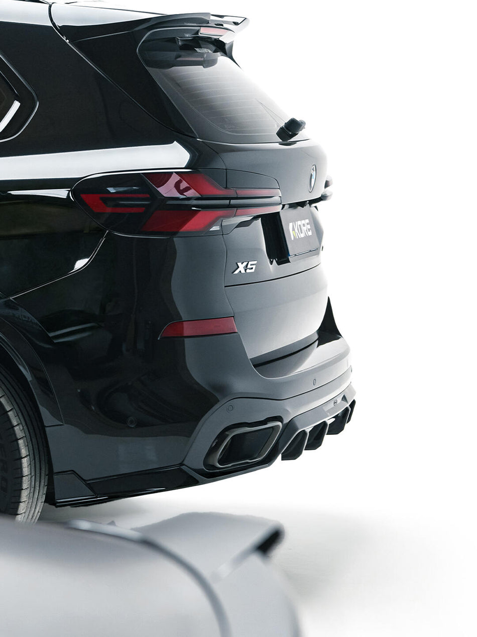 KORE - BMW X5 G05 LCI PC / ABS GLOSS BLACK REAR DIFFUSER
