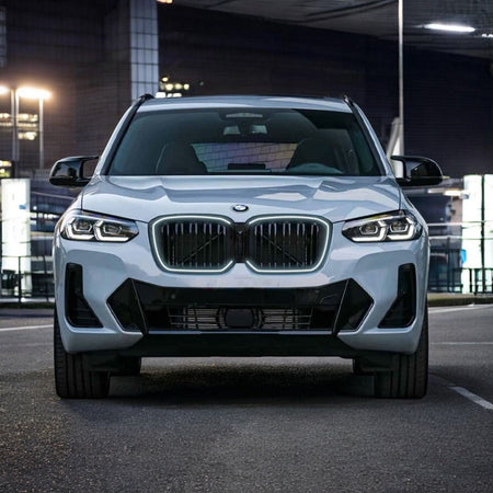 BMW X3 G01 LCI LED grille - angled view