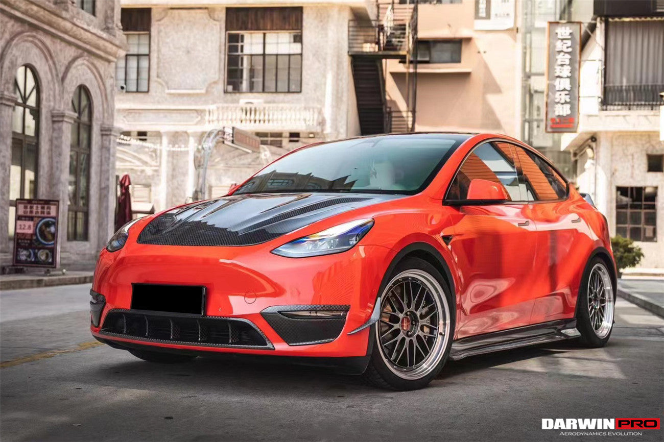 DARWINPRO - TESLA MODEL Y 2020+ IMP PERFORMANCE CARBON FIBER BODY KIT - Aero Carbon UK