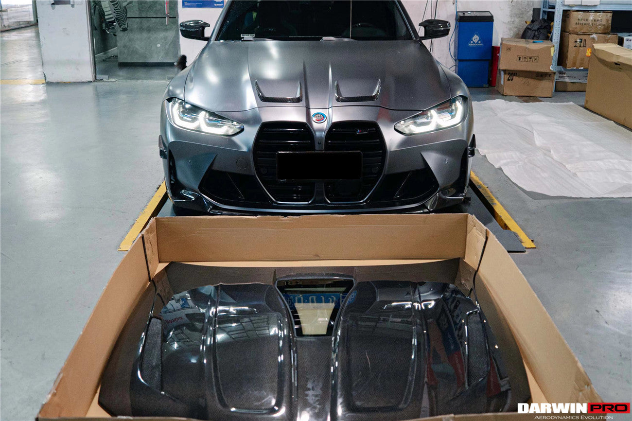DARWINPRO - BMW M3 G80 / M4 G82 IMP PERFORMANCE CARBON FIBRE / TRANSPARENT HOOD BONNET - Aero Carbon UK