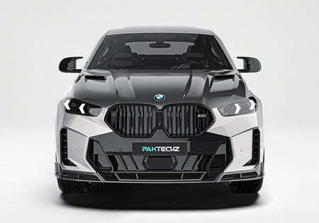 BMW X6 G06 carbon fibre aero kit front view