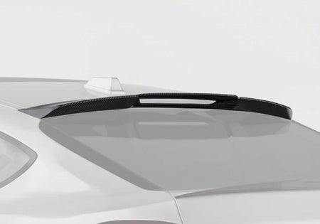 BMW X6 G06 carbon fibre roof spoiler detail