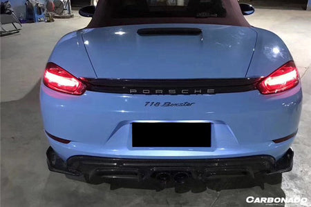 2017-2023 Porsche 718 Cayman/Boxster AM Style Carbon Fiber Full Body Kit - Aero Carbon UK