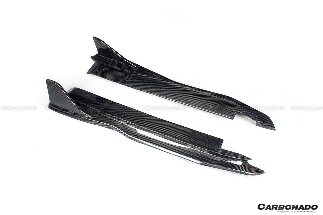 2017-2023 Porsche 718 Cayman/Boxster AM Style Carbon Fiber Side Skirts - Aero Carbon UK