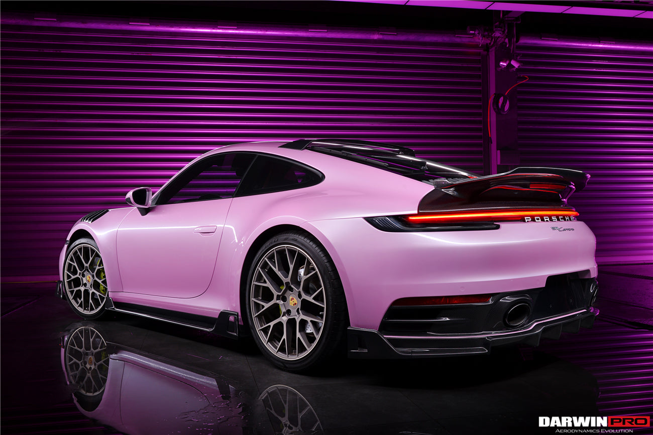 DARWINPRO - PORSCHE 911 992 CARRERA S/4/4S/TARGA/CABRIOLET BKSS STYLE REAR DIFFUSER - Aero Carbon UK