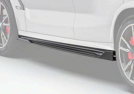 BMW X6 G06 carbon fibre side skirts fitted