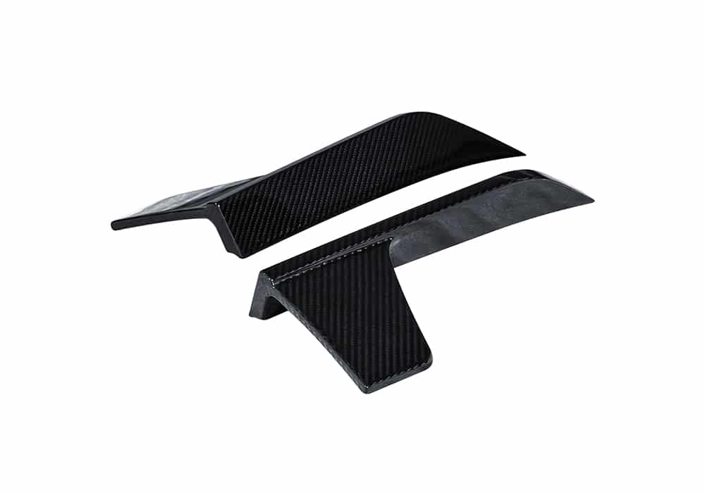 BMW X6 G06 carbon fibre rear side splitters fitted