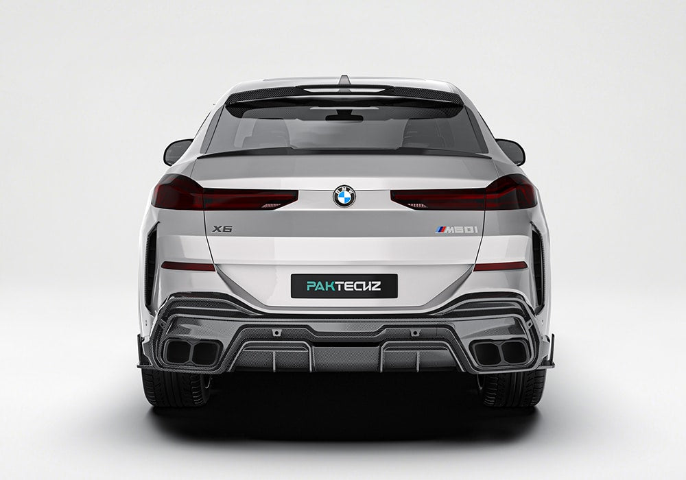 BMW X6 G06 carbon fibre aero kit detail