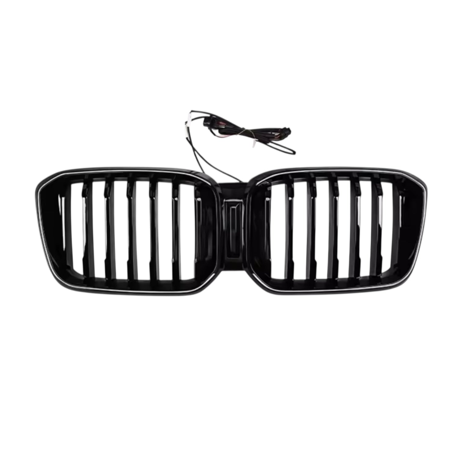 BMW X3 G01 LCI LED grille - close up finish detail