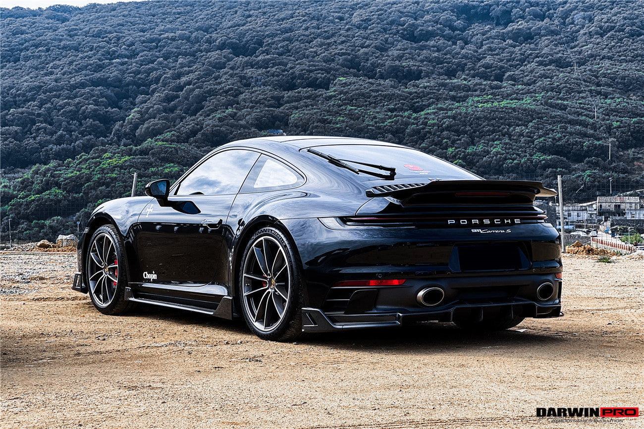 DARWINPRO - PORSCHE 911 992 CARRERA S/4/4S/TARGA/CABRIOLET BKSS STYLE SIDE SKIRTS - Aero Carbon UK