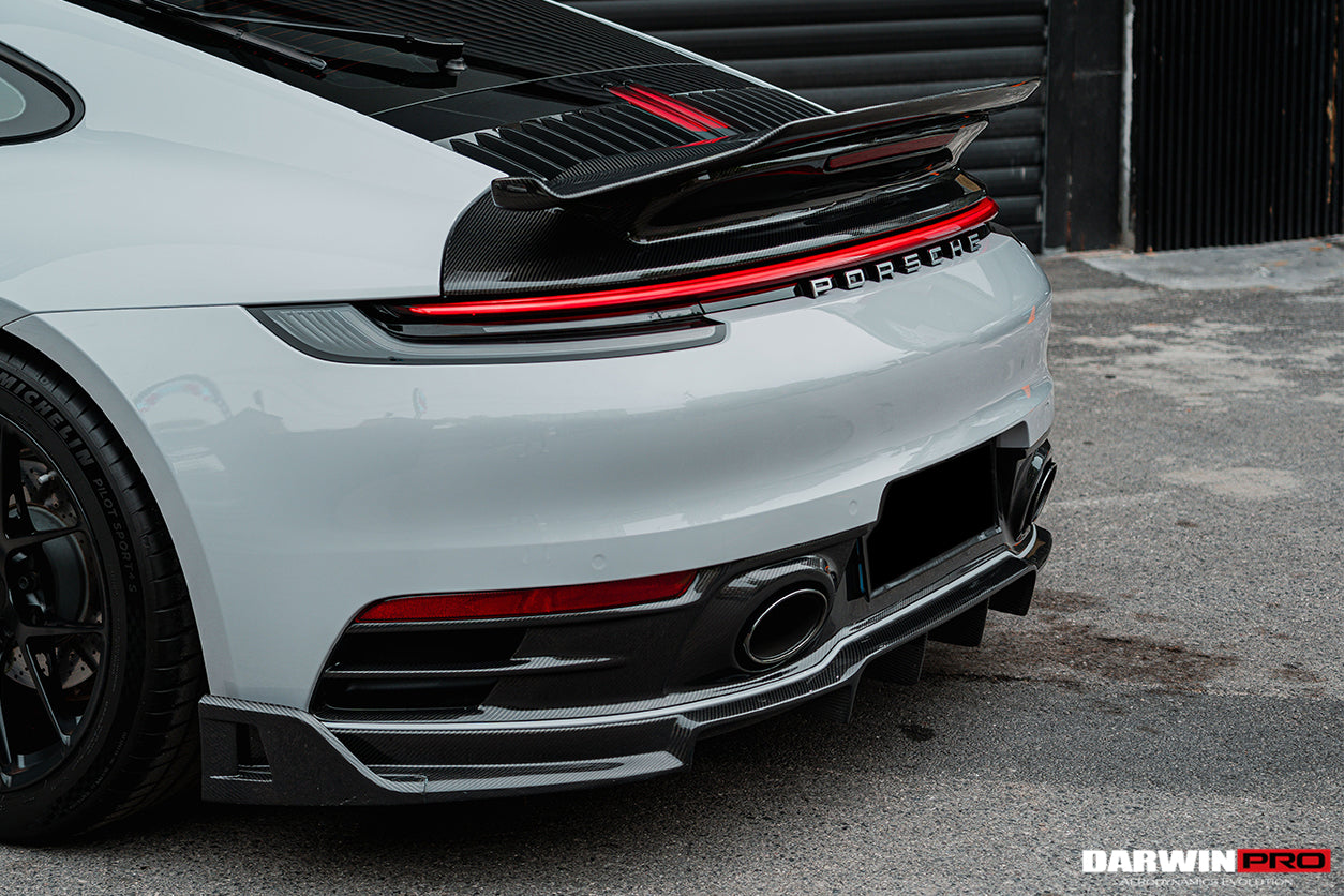 DARWINPRO - PORSCHE 911 992 CARRERA S/4/4S BKSSII CARBON FIBRE WING SPOILER - Aero Carbon UK