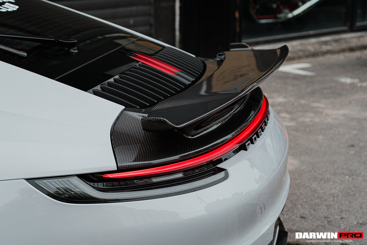 DARWINPRO - PORSCHE 911 992 CARRERA S/4/4S BKSSII CARBON FIBRE WING SPOILER - Aero Carbon UK