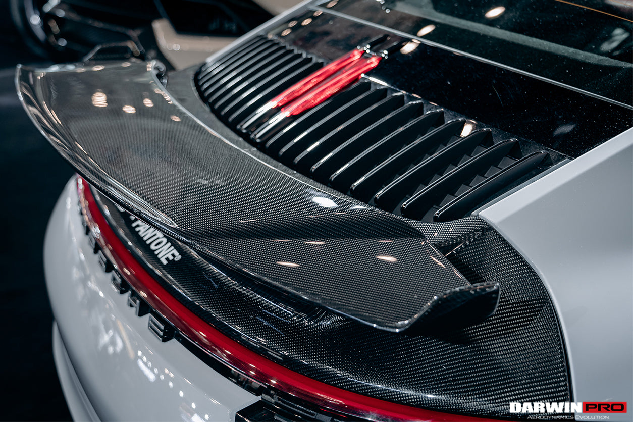 DARWINPRO - PORSCHE 911 992 CARRERA S/4/4S BKSSII CARBON FIBRE WING SPOILER - Aero Carbon UK