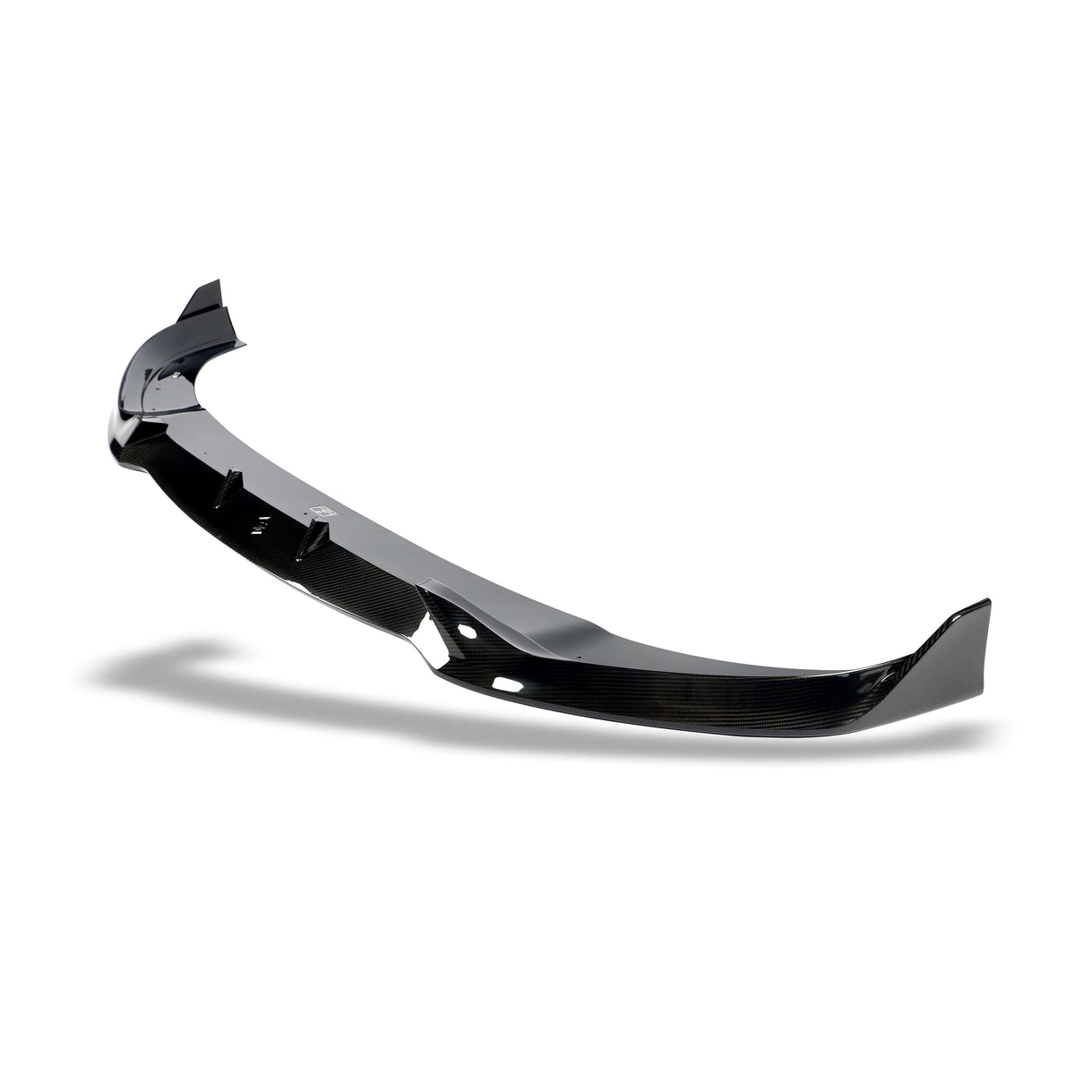 RevoZport Audi RSQ8 Pre-LCI carbon fibre front lip weave detail