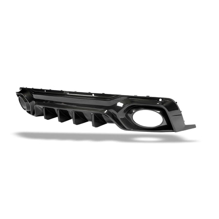 RevoZport Audi RSQ8 Pre-LCI carbon fibre rear diffuser weave detail