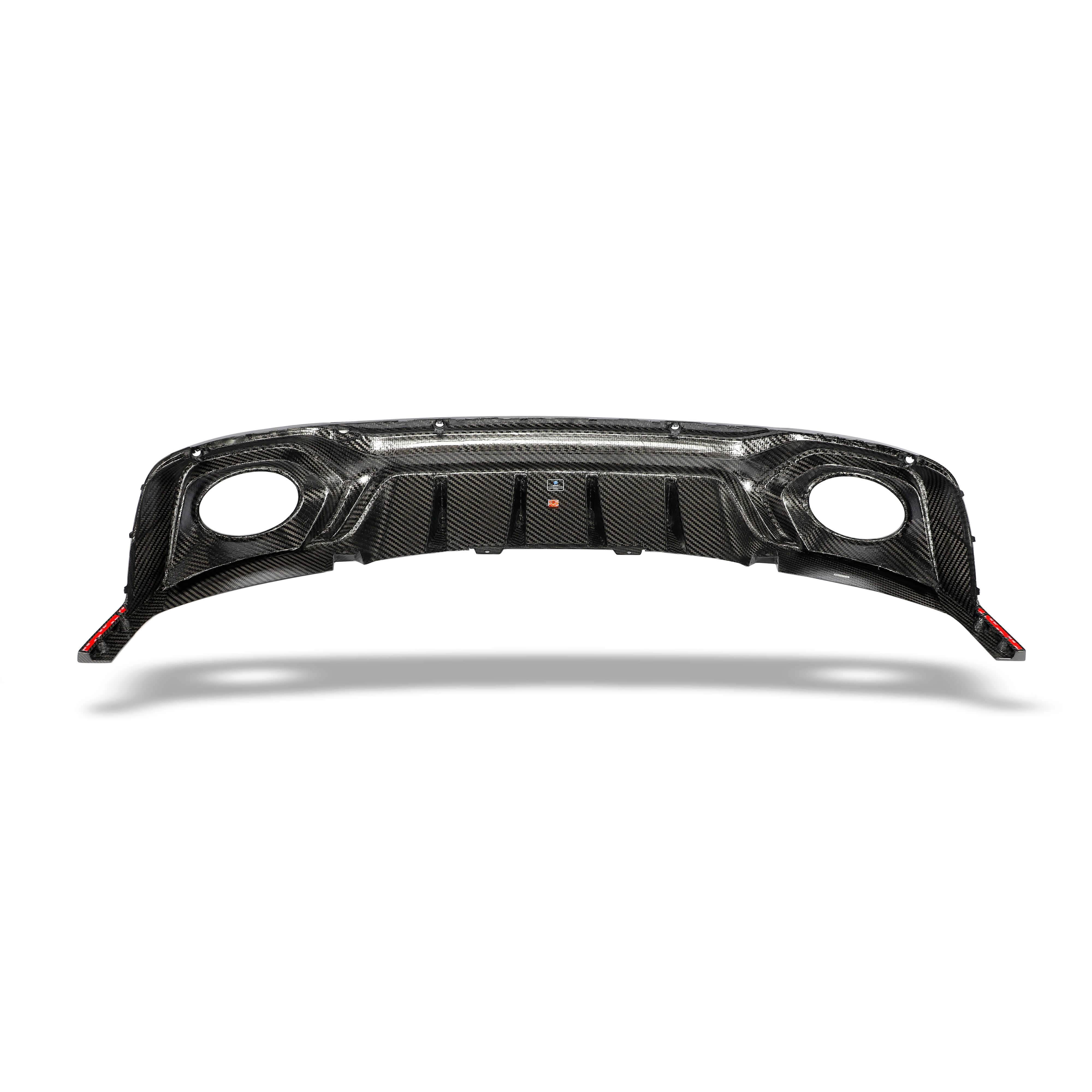 RevoZport Audi RSQ8 Pre-LCI carbon fibre rear diffuser angle
