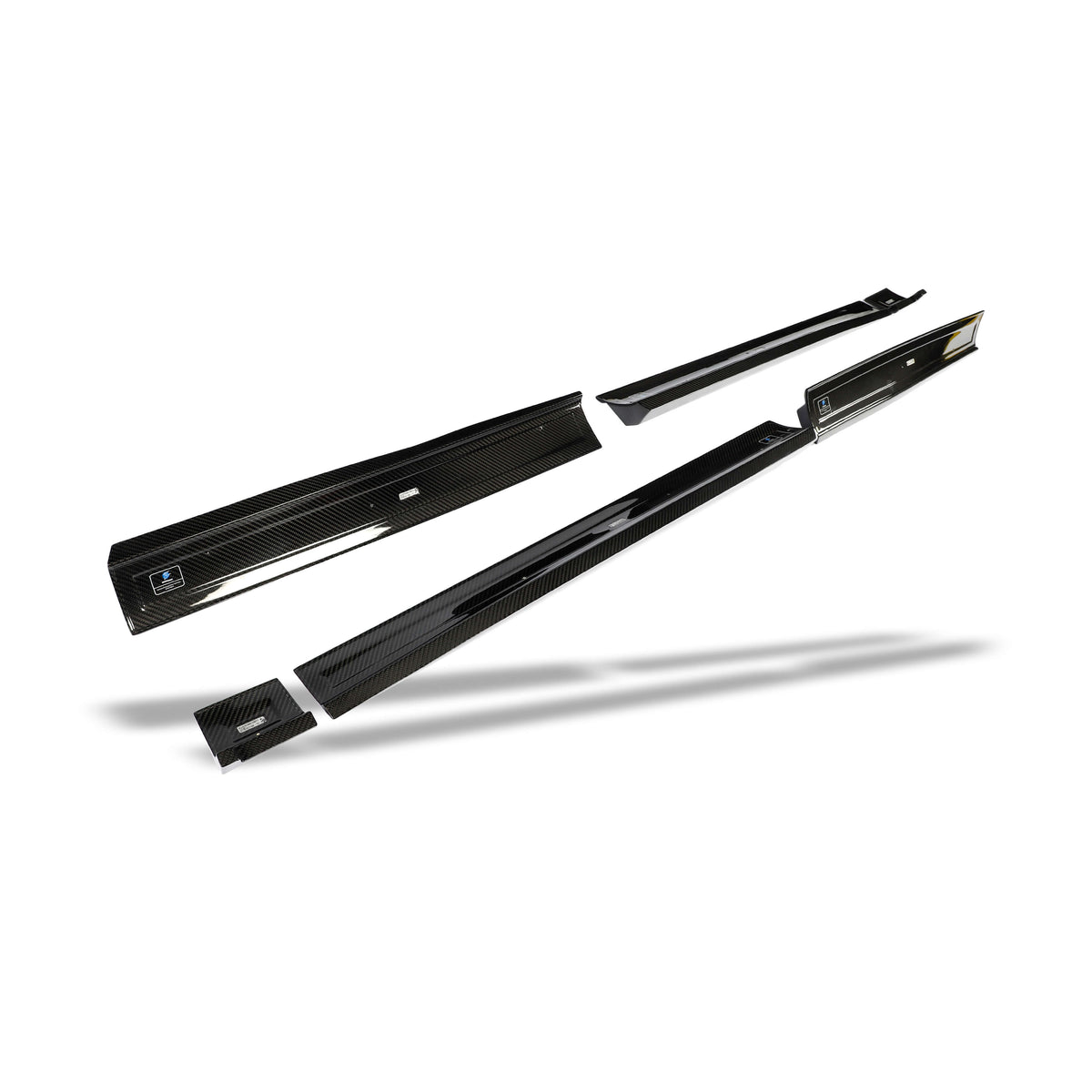 RevoZport Audi RSQ8 Pre-LCI carbon fibre side skirt profile