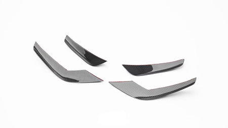 AE Design Audi R8 4S Facelift dry carbon fibre front canards