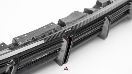 AE Design Audi R8 4S Facelift dry carbon fibre rear canards