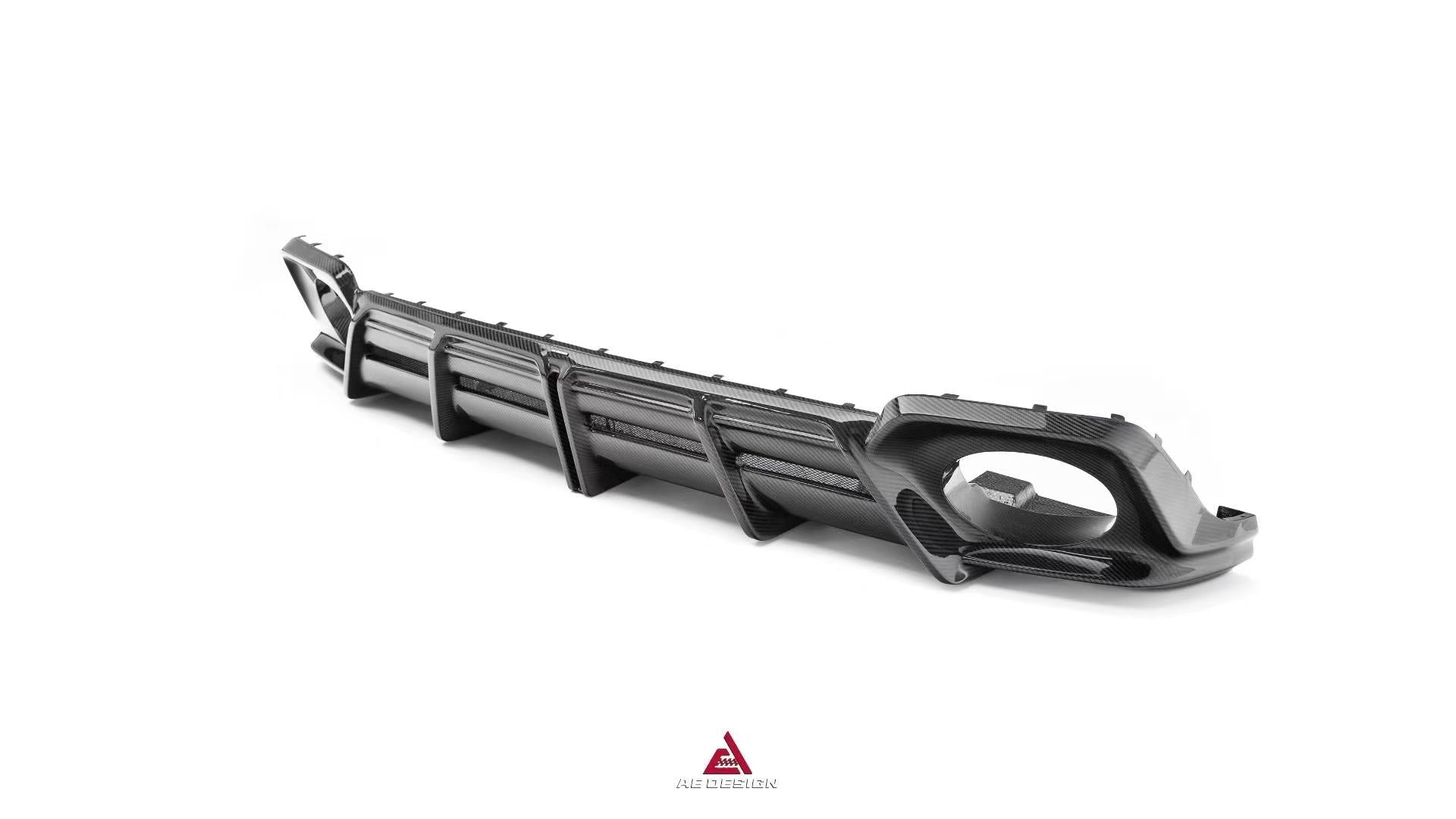 AE Design Audi R8 4S Facelift dry carbon fibre rear diffuser