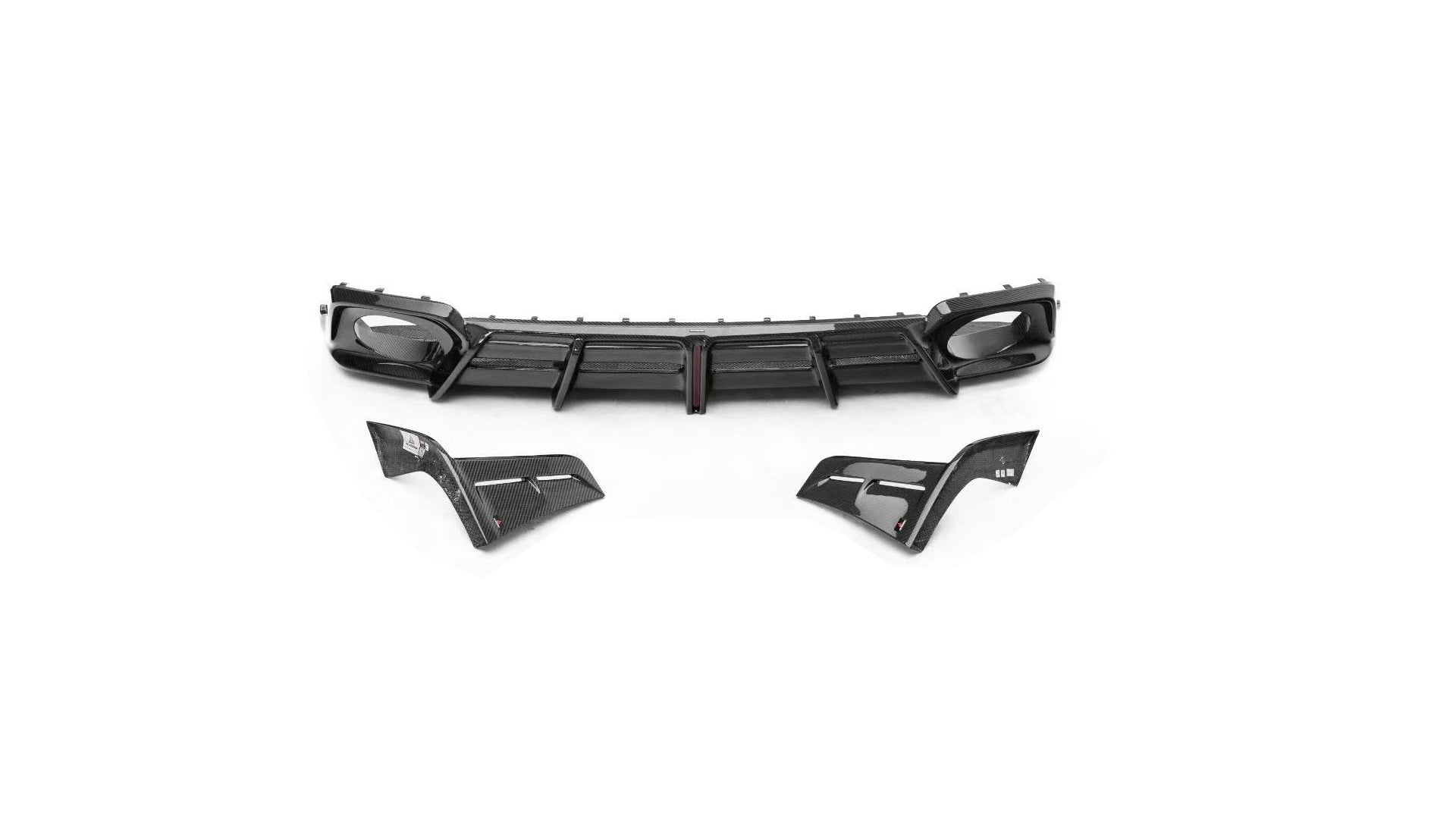 AE Design Audi R8 4S Facelift dry carbon fibre rear diffuser