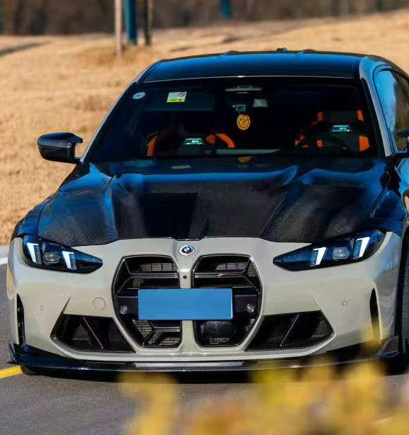 AE DESIGN BMW M3 G80 / M4 G82 carbon fibre V3 vented bonnet