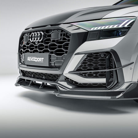 RevoZport Audi RSQ8 Pre-LCI carbon fibre front canards