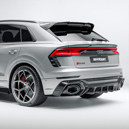 RevoZport Audi RSQ8 Pre-LCI carbon fibre rear diffuser