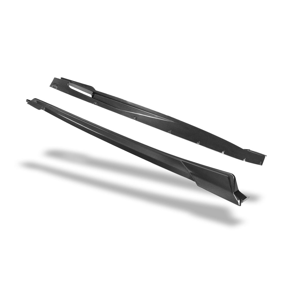 RevozPort carbon fibre side skirt detail