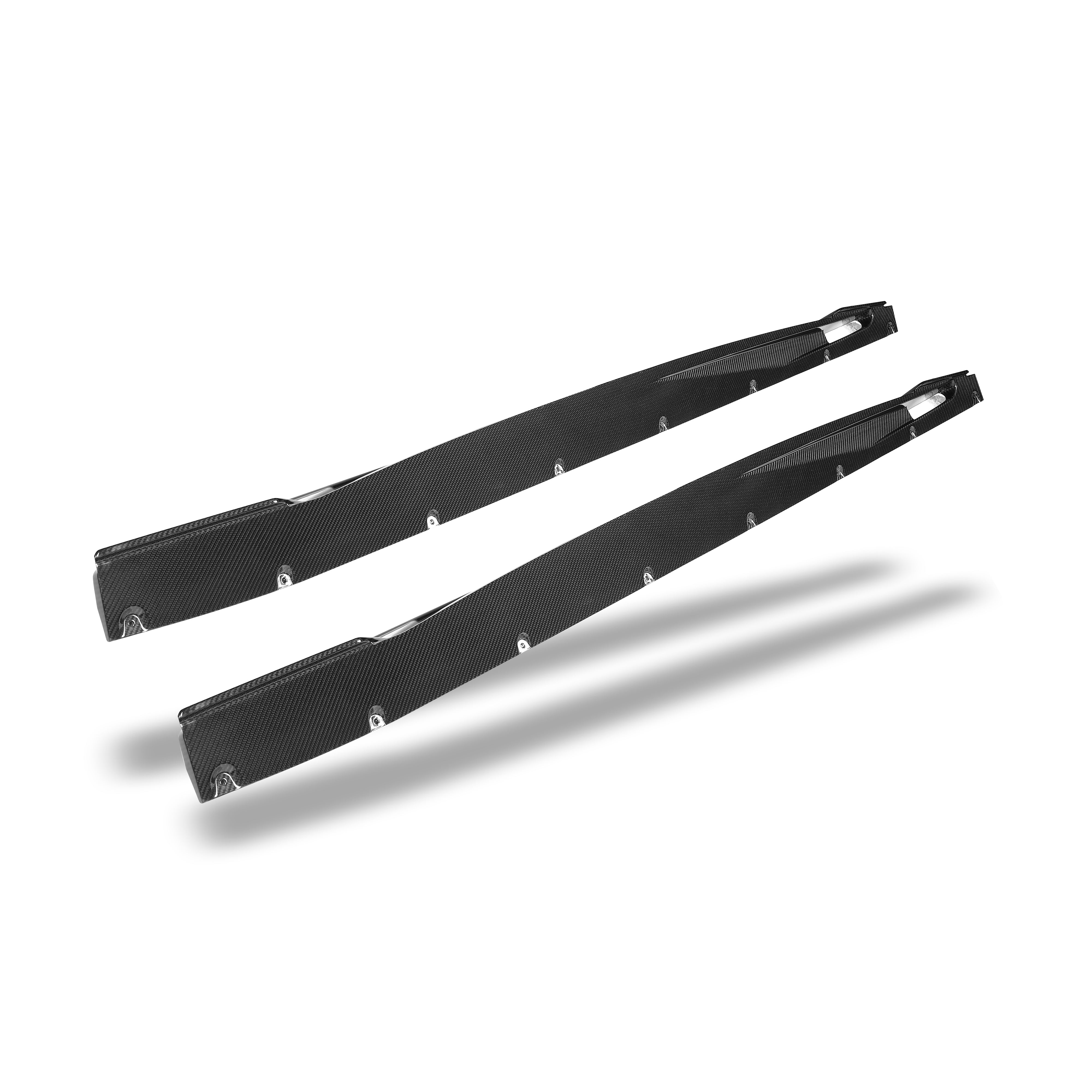 RevozPort carbon fibre side skirt detail