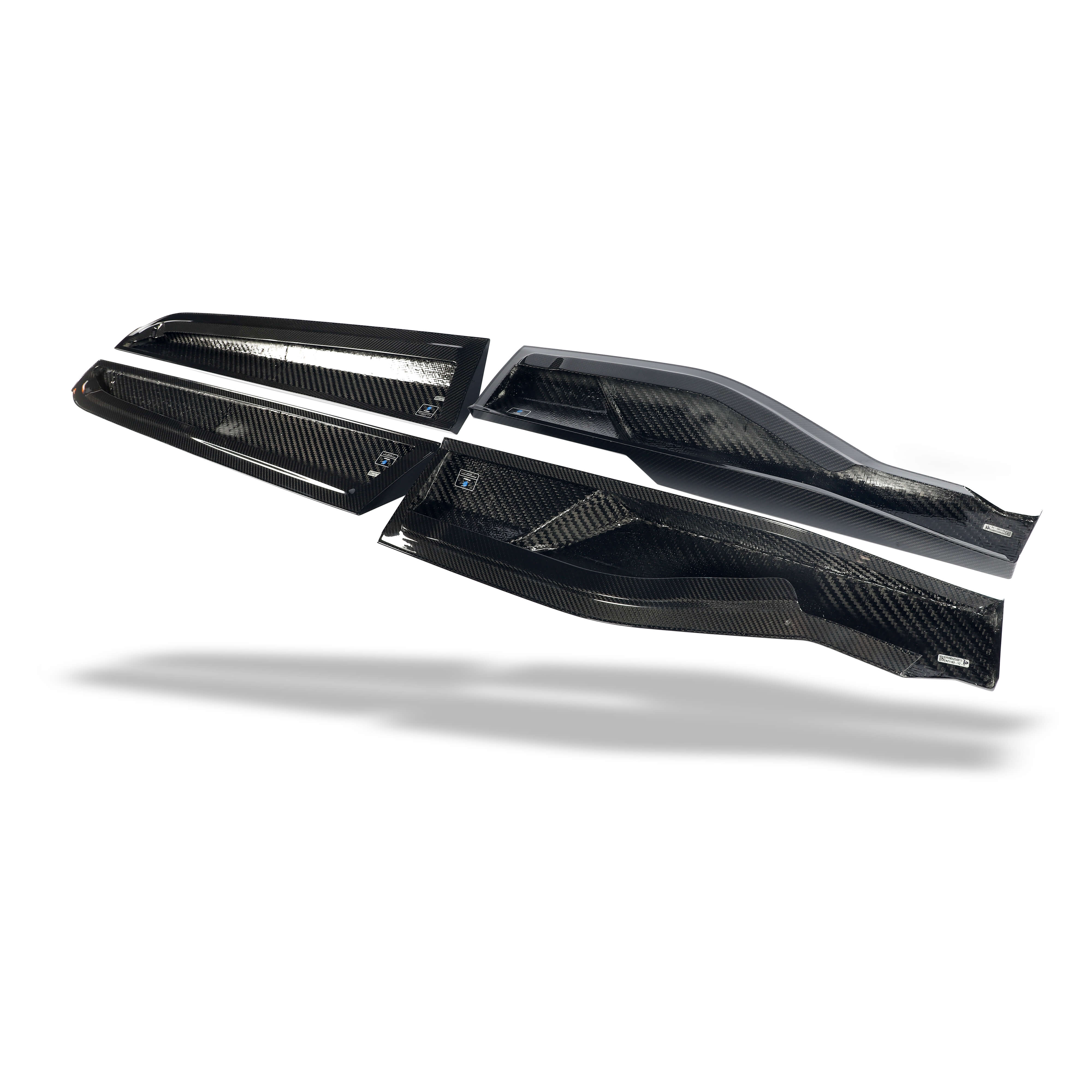 RevozPort BMW XM G09 carbon fibre door trim detail