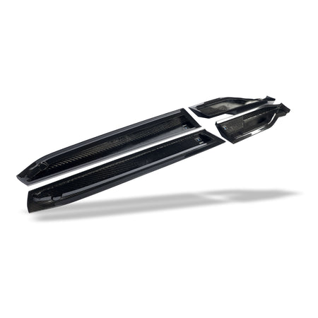 RevozPort BMW XM G09 carbon fibre door trim detail