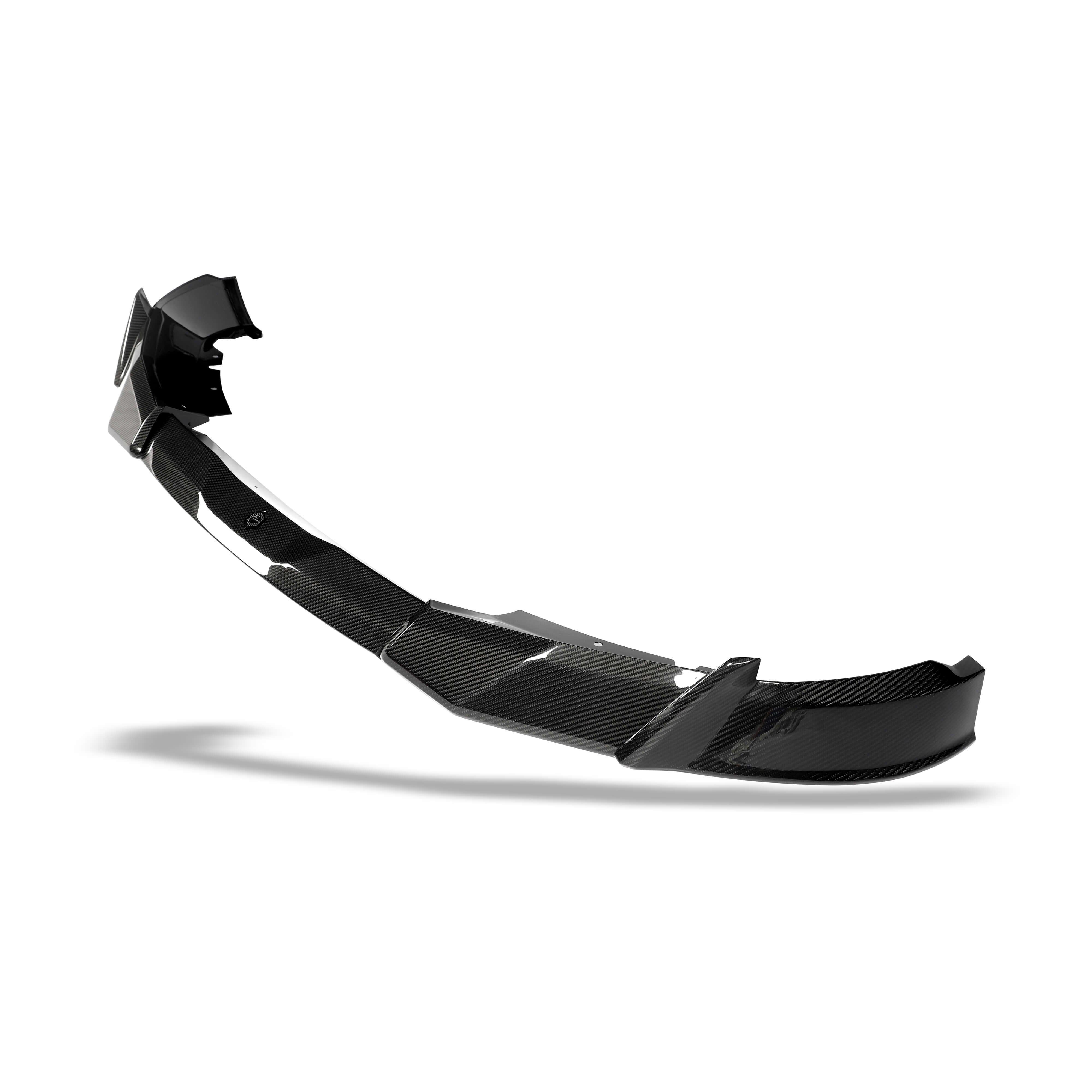 RevozPort BMW XM G09 carbon fibre front lip detail