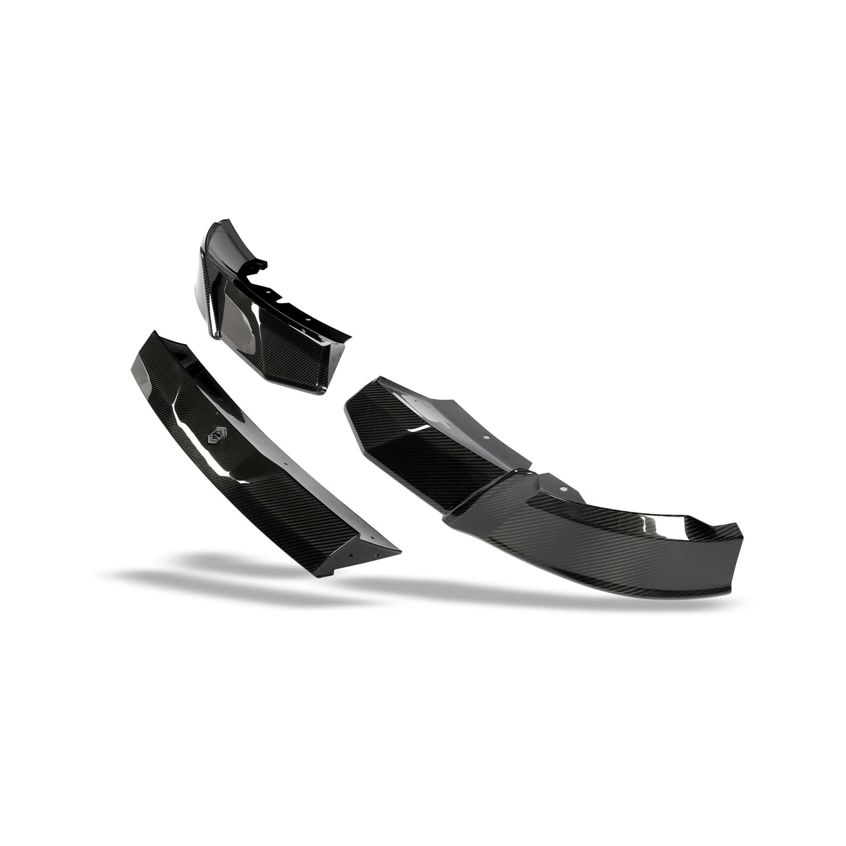 RevozPort BMW XM G09 carbon fibre front lip detail