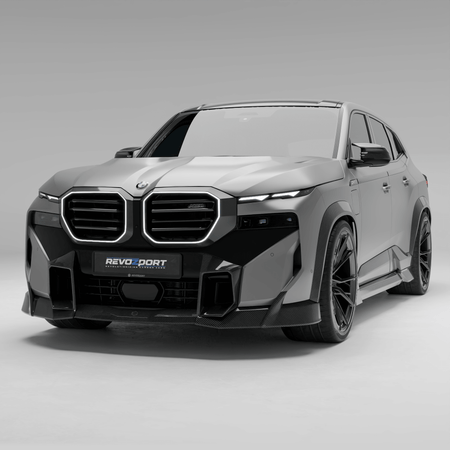 RevozPort BMW XM G09 carbon fibre front lip