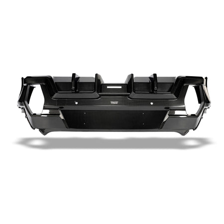 RevozPort BMW XM G09 carbon fibre rear diffuser detail