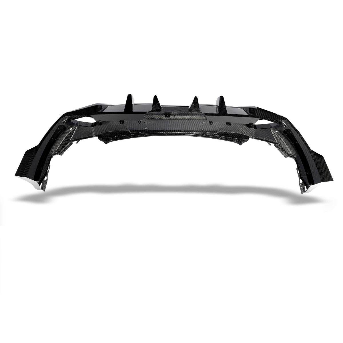 RevozPort BMW XM G09 carbon fibre rear diffuser detail