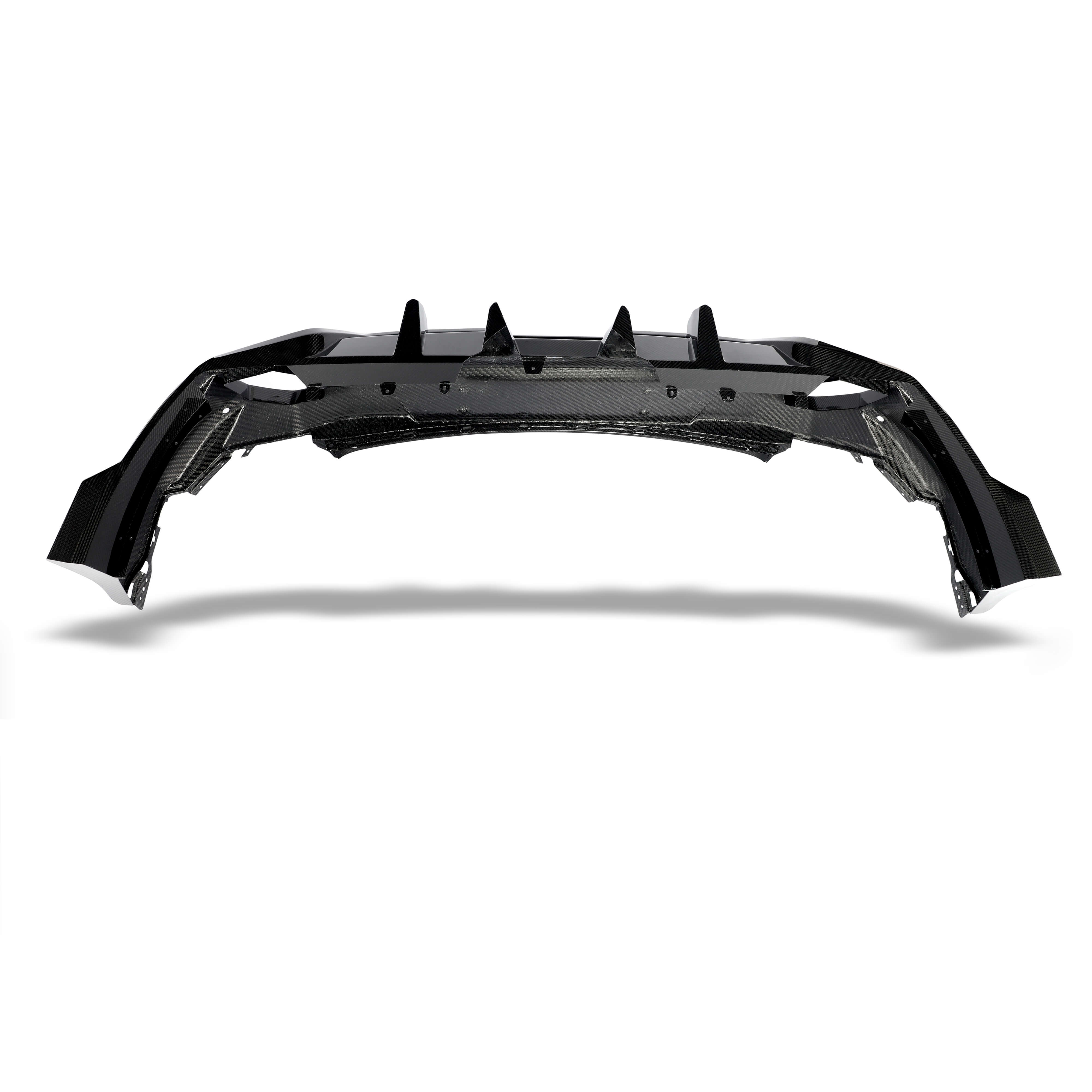 RevozPort BMW XM G09 carbon fibre rear diffuser detail