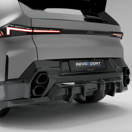 RevozPort BMW XM G09 carbon fibre rear spoiler