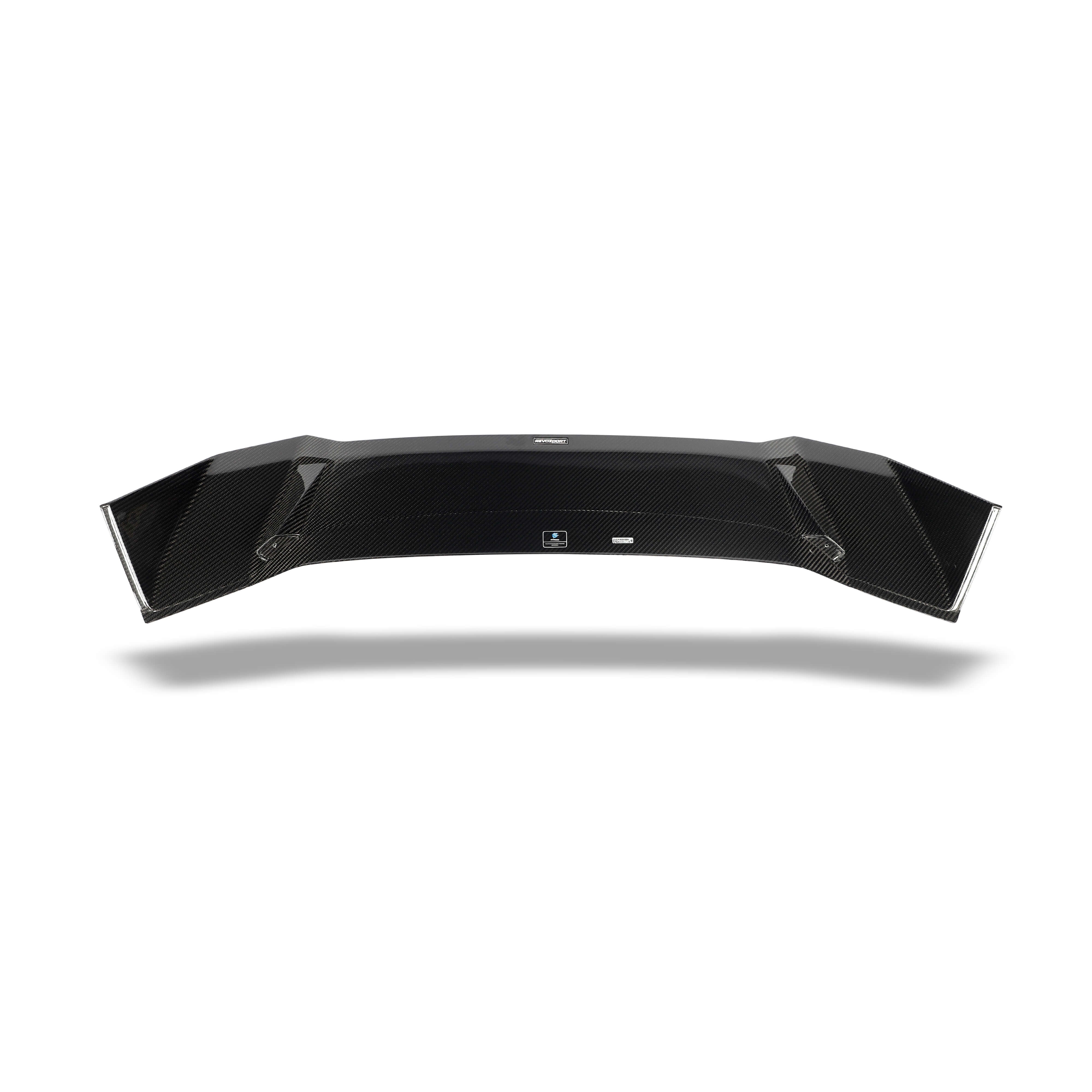 RevozPort BMW XM G09 carbon fibre roof spoiler detail