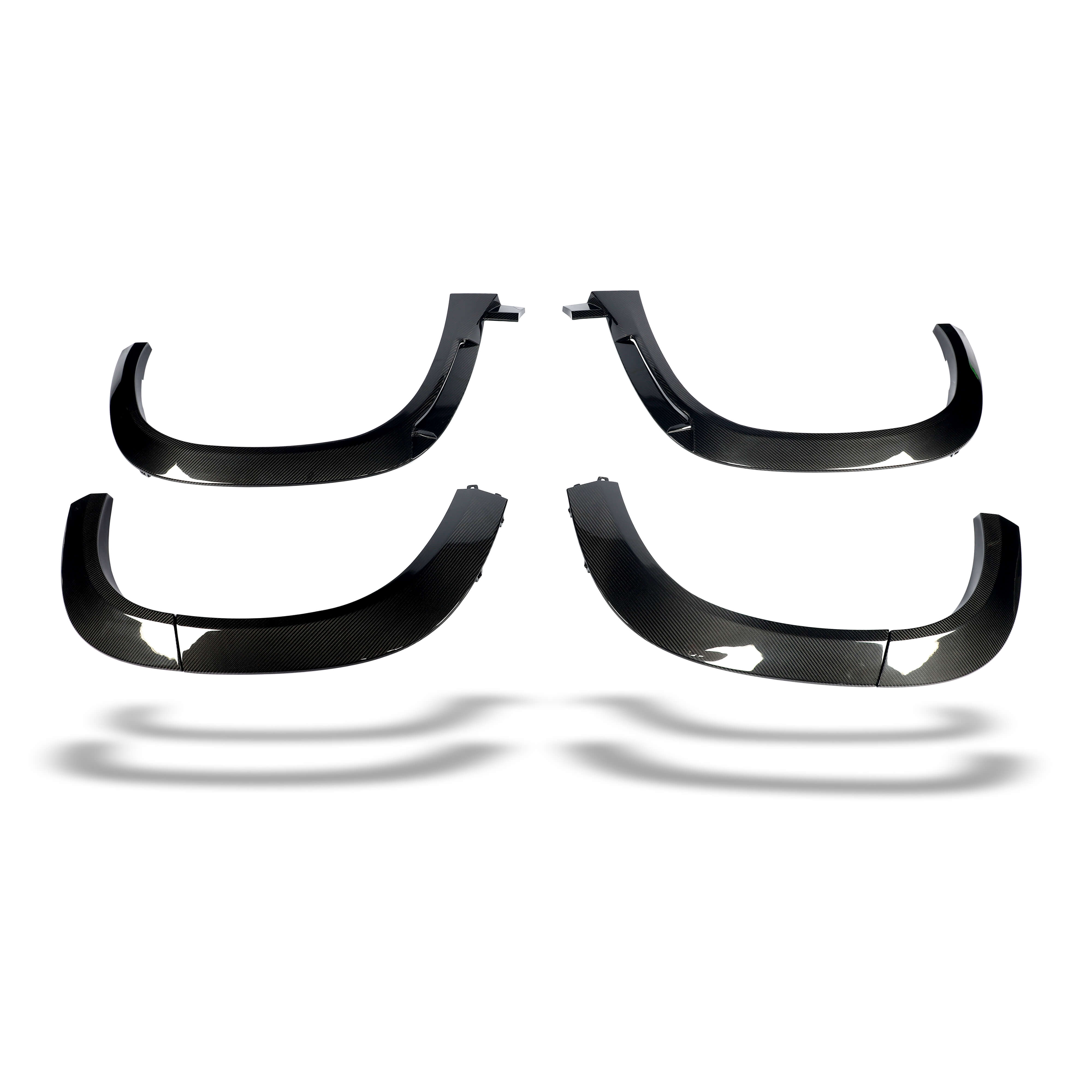 RevozPort BMW XM G09 carbon fibre wheel arch trim detail