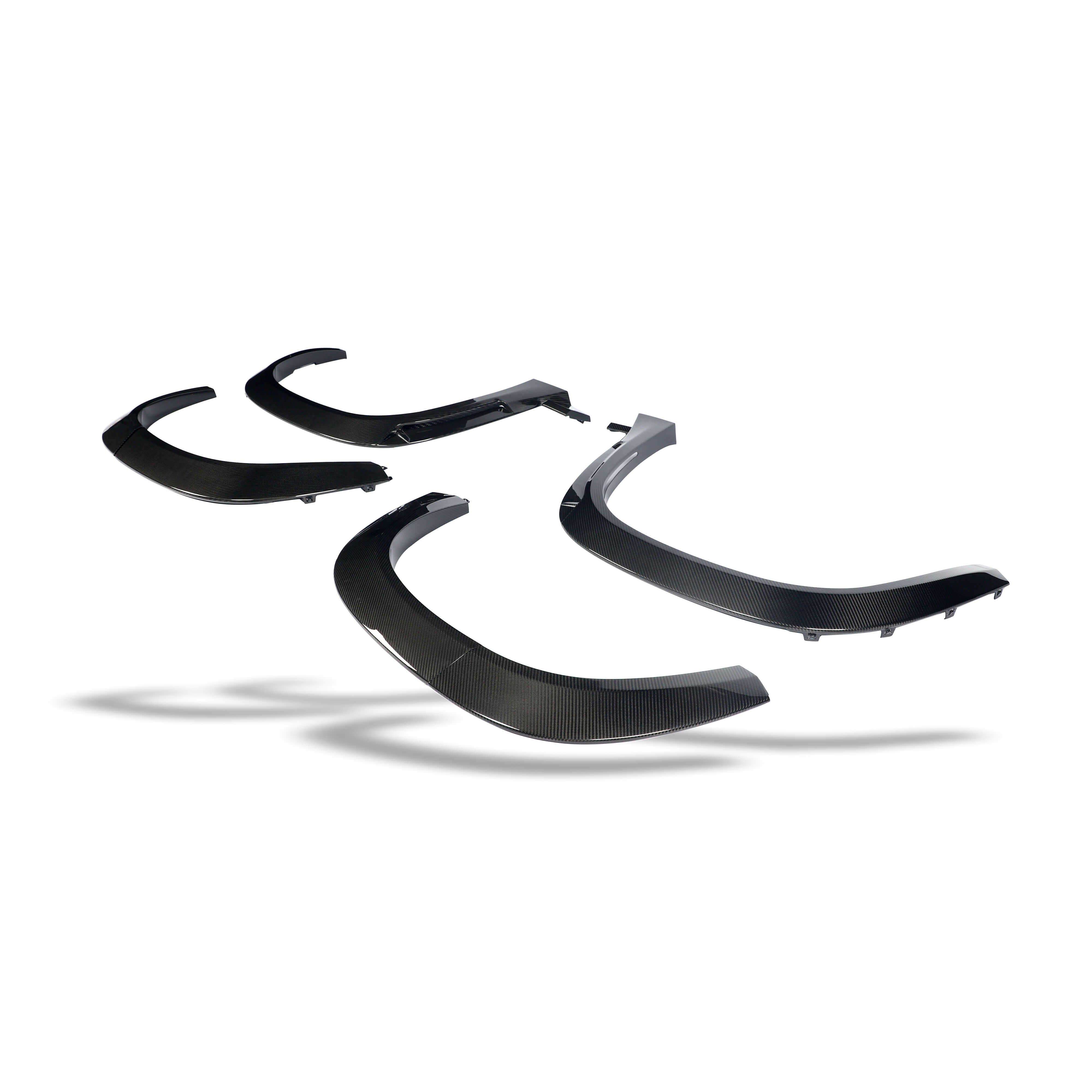RevozPort BMW XM G09 carbon fibre wheel arch trim detail