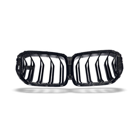 RevozPort carbon fibre kidney grille detail