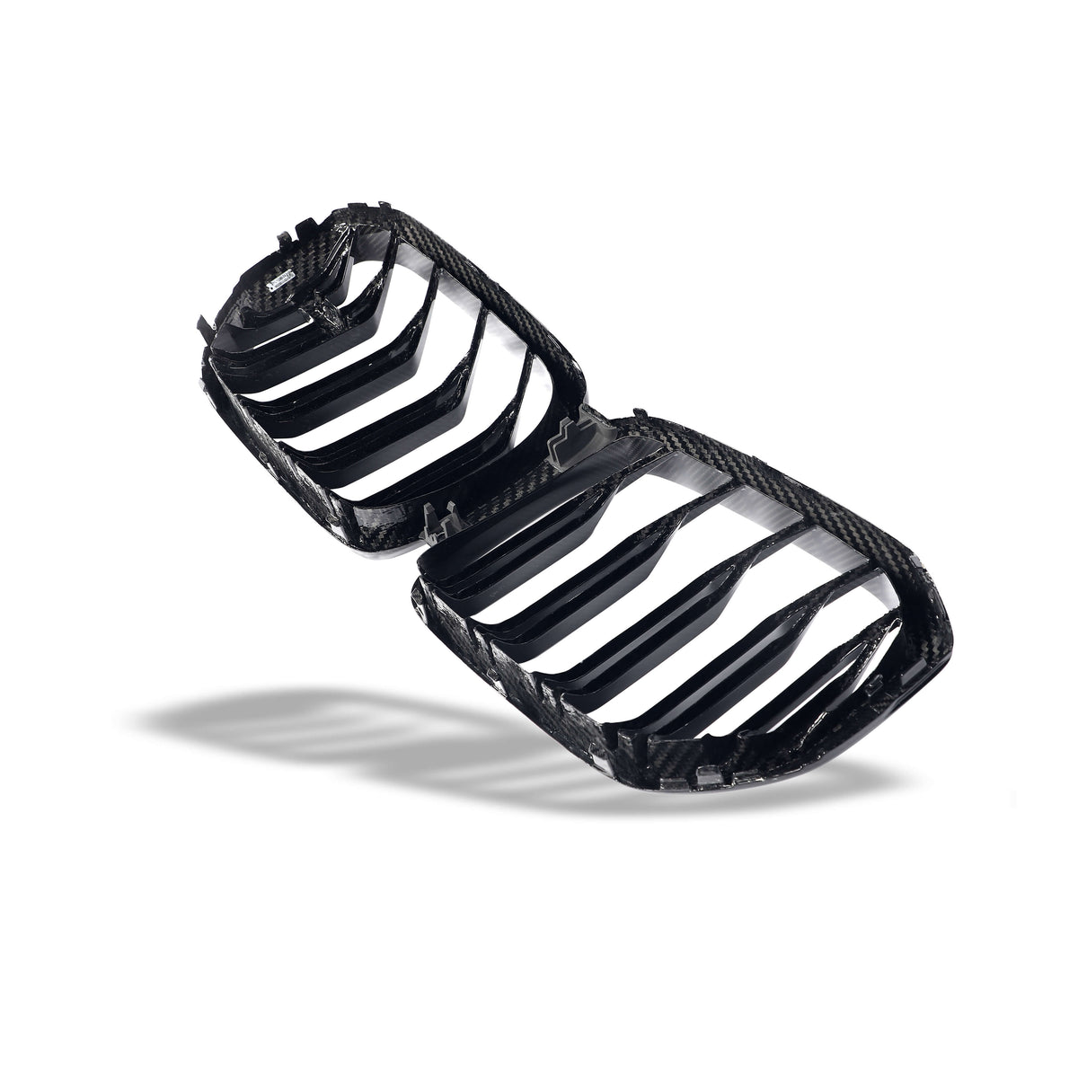 RevozPort carbon fibre kidney grille detail