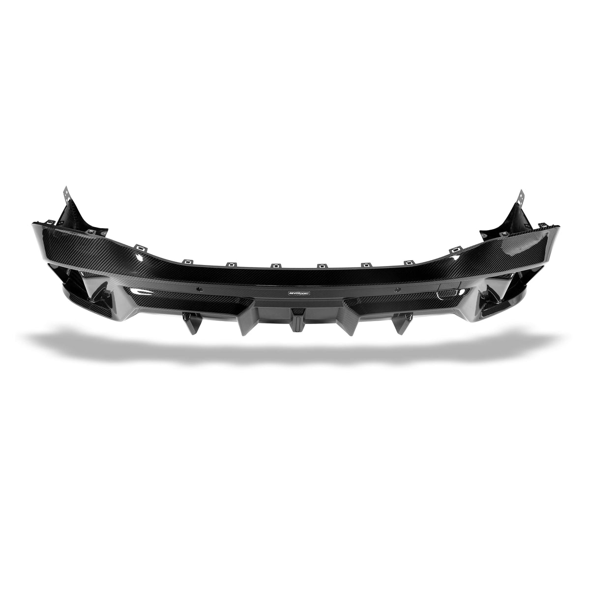 RevozPort BMW X6 G06 carbon fibre rear diffuser detail